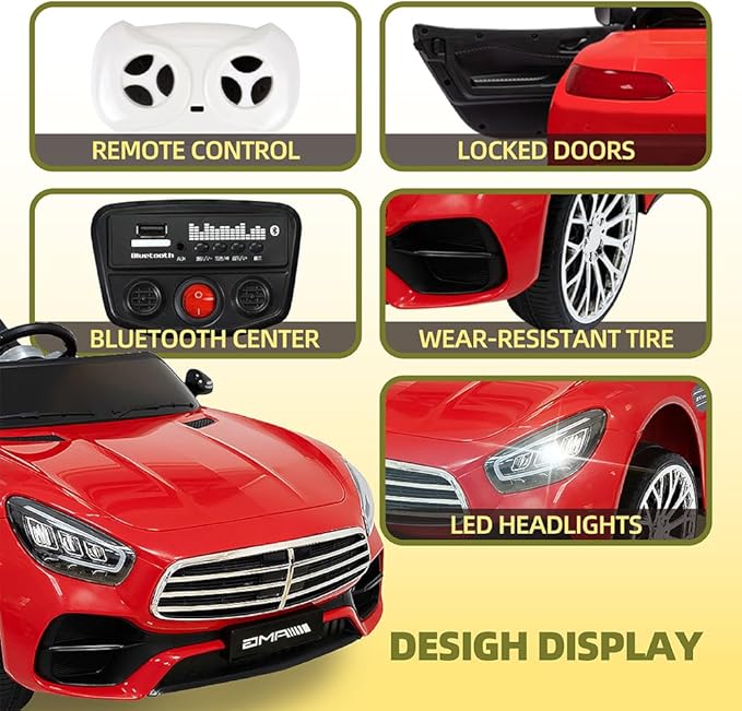 12V Ride On Car for Kids, Electric Car - Image 5