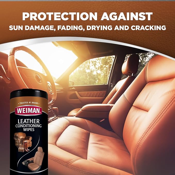 Weiman Leather Cleaner & Conditioner Care Kit | Restores Leather Surfaces | - Image 5
