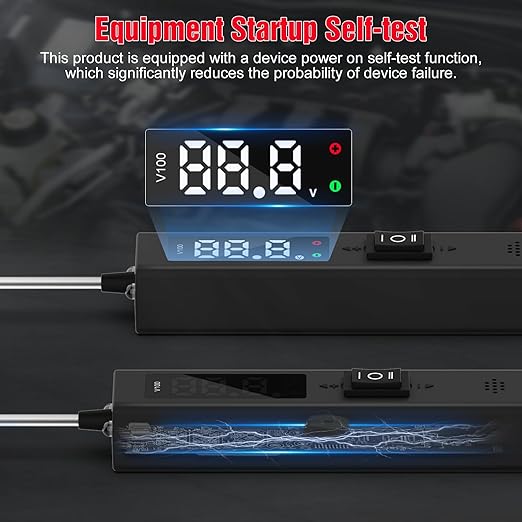 Power Circuit Probe Tester, OBDMONSTER V100 Circuit Tester, 0-80V DC Test Light - Image 7