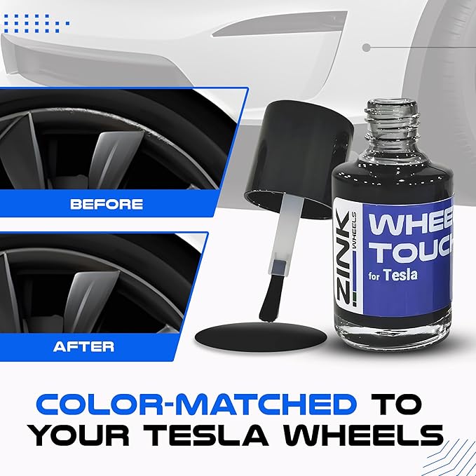 Premium Tesla Wheel Curb Rash Repair Kit - Image 5