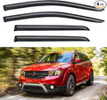 Window Visors Rain Guards Shield by YQAUTEC