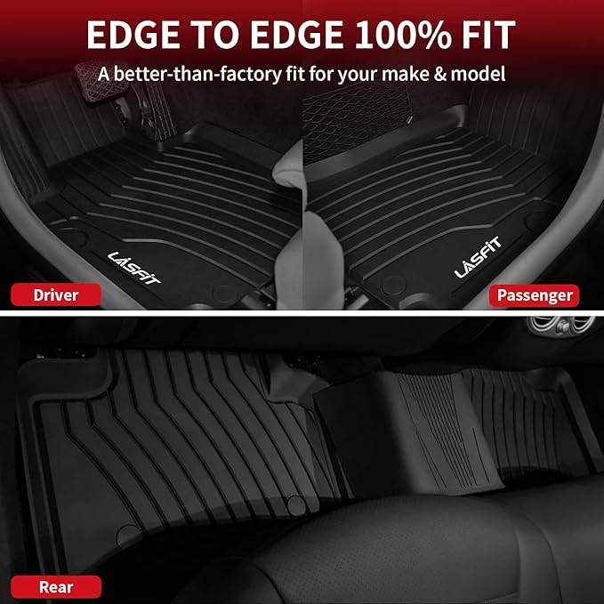 LASFIT Floor Mats for Mercedes Benz GLC 2016-2022, GLC300 / GLC350e / GLC43 AMG - Image 4