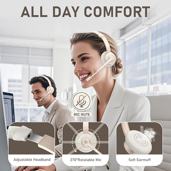 Wireless Headset, Singler-Ear Bluetooth Headset - Image 5