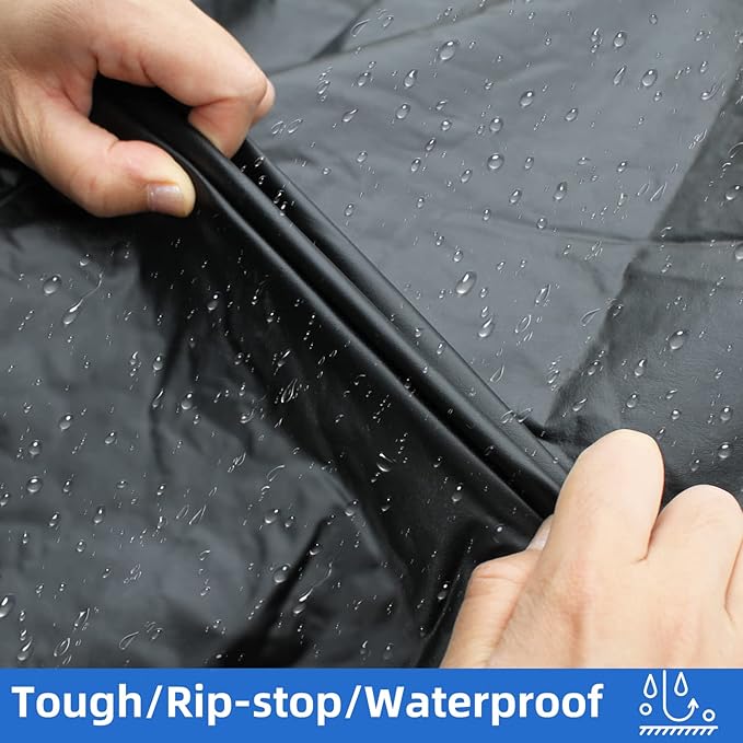 RV Tire Covers Set of 4, Tough Waterproof Wheel Protector - Image 2