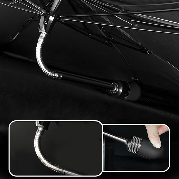 Umbrella Sunshade for Ford Transit 150 250 350 Accessories 2015-2023 2024 2025 - Image 5