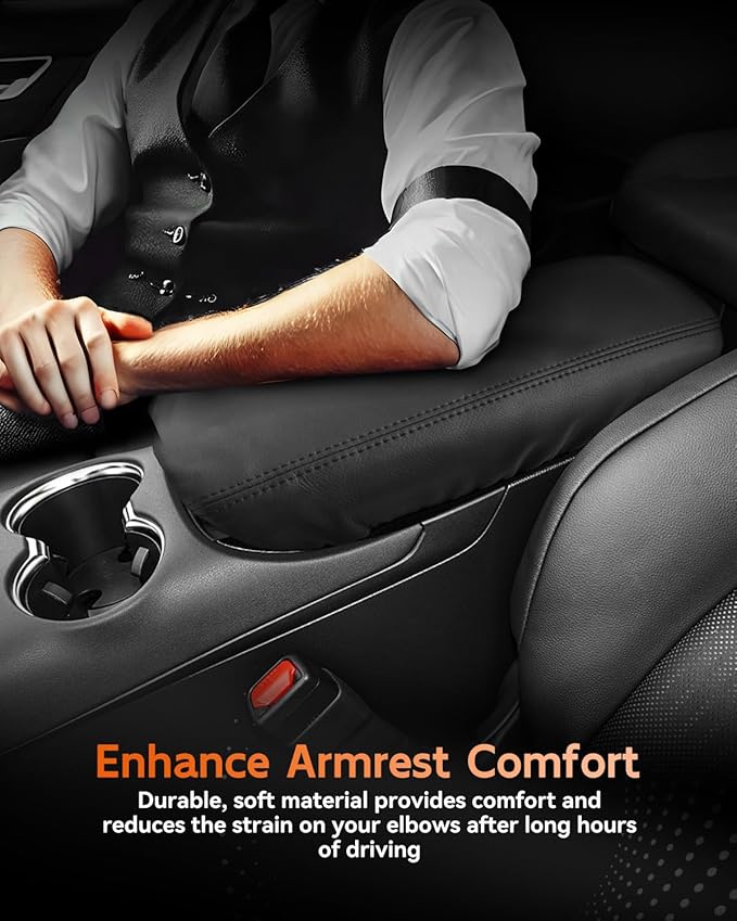 CDEFG for 2021-2025 Toyota Venza Center Console Cover Armrest Box Cover for - Image 5