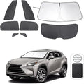TINGLU Window Shades for Lexus NX300h/NX300/NX200t 2015-2021 Accessories Car by TINGLU