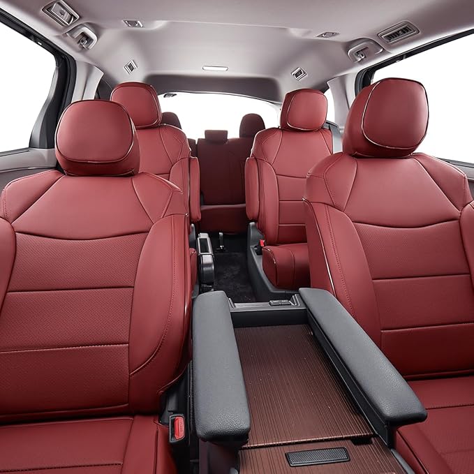 EKR Sienna Seat Covers for 2011-2020 Toyota Sienna LE, XLE Premium 2nd Row - Image 4