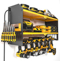 YYR Power Tool Organizer with Charging Station Wall Mount, Cordless Drill and by YYR