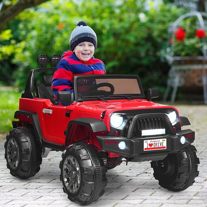 Costzon Ride on Car, 12V Battery Powered Electric Vehicle w/Parent Remote - Image 7