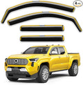 in-Channel Window Rain Guards Fit by Unknown