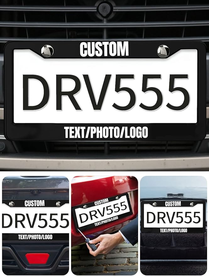 Custom License Plate Frame – Personalized License Plate Holder - Image 5