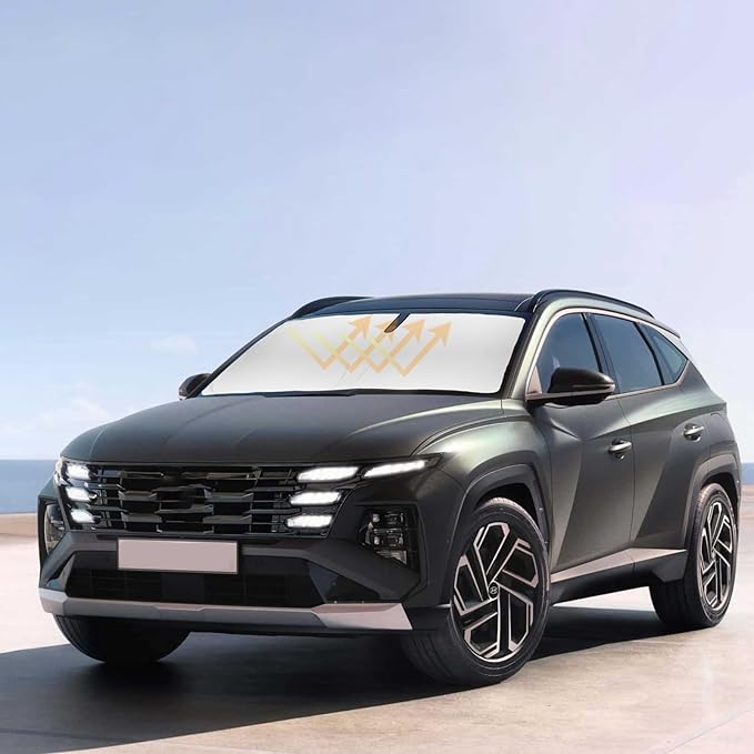 Sun Shade for Tucson Windshield Sunshades for 2022-2024 2025 2026 Tucson for by SLOGENTO