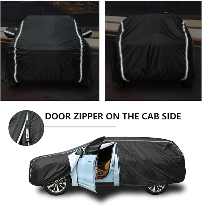 Tecoom SUV Car Cover Waterproof All Weather, Hail Protector - Image 2