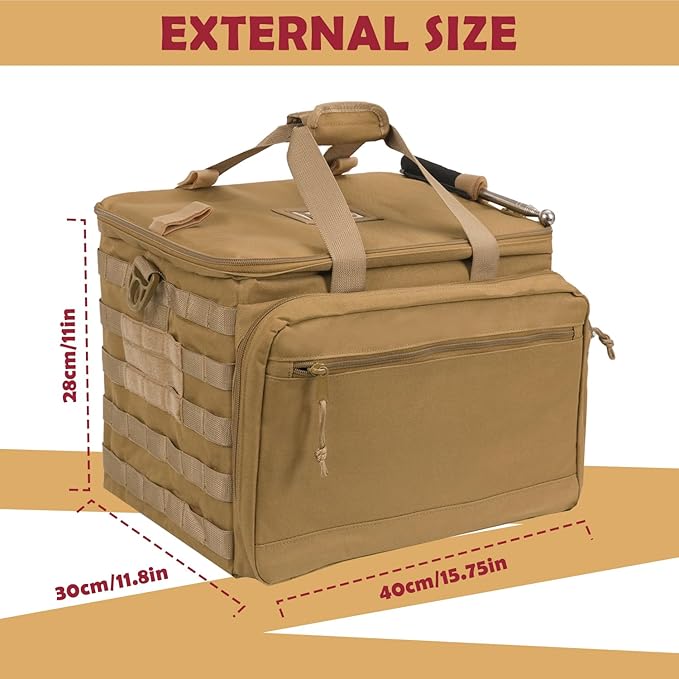 Patrol Bag Law Enforcement, Police Gear Car Front Seat Vehicle Organizer Bags - Image 5