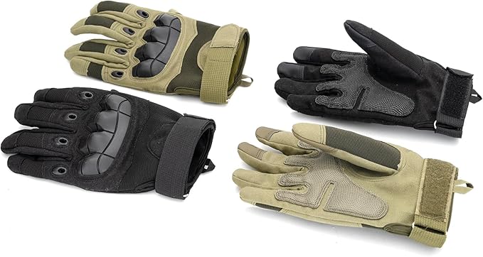 Touchscreen Tactical Gloves for Outdoor Protection Gloves, Motorcycle Riding - Image 4