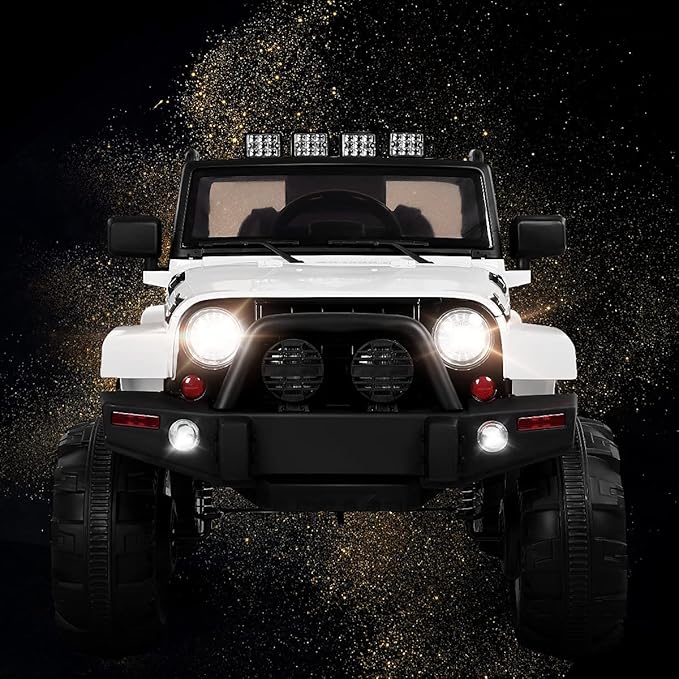 Costzon Ride On Car, 12V Battery Powered Electric Ride On Truck w/Parental - Image 9