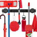 Magnetic Mop Broom Holder, Heavy Duty Movable Magnetic Wall Mount Tool Racks by UNUSFIRE