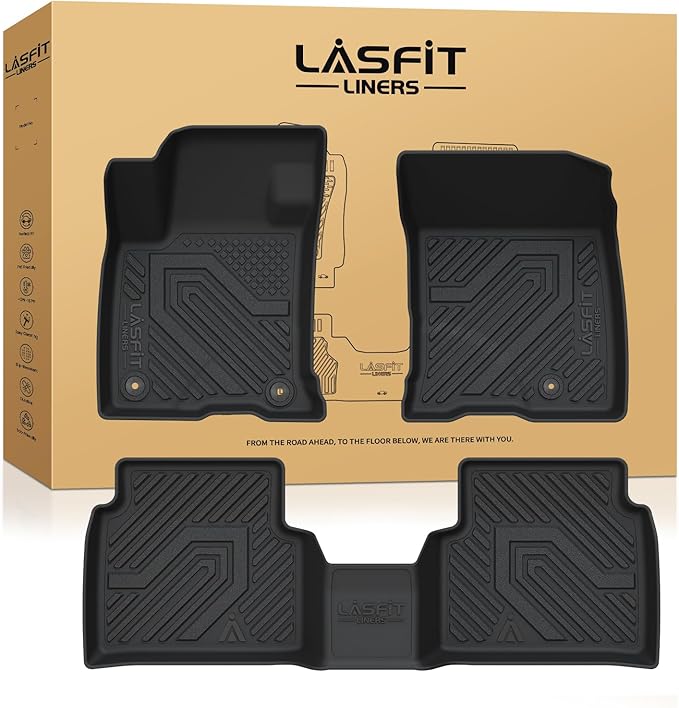 LASFIT Floor Mats for Lincoln Corsair 2020-2025 All Weather Floor Liner for by LASFIT