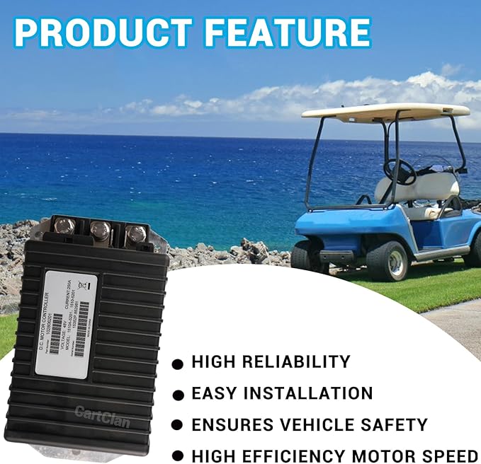 48V 250A Club Car DC Motor Controller, Golf Cart DC Motor Controller Speed - Image 4
