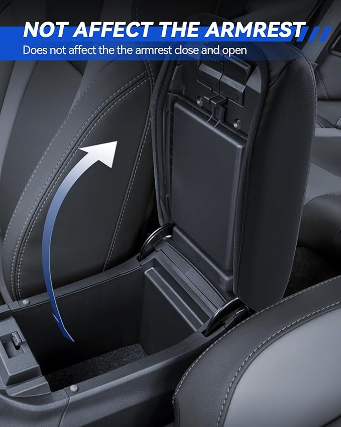 Armrest Cover for Hyundai Tucson 2025 Accessories Center Console Middle Lid Pad - Image 7