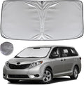 KAYZT Windshield Sun Shade for 2011-2020 Toyota Sienna Mini Van Foldable by KAYZT