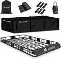 ARKSEN 84 x 50 x 6 Inch Universal Extra Wide 150LB Heavy Duty Roof Rack Cargo by ARKSEN