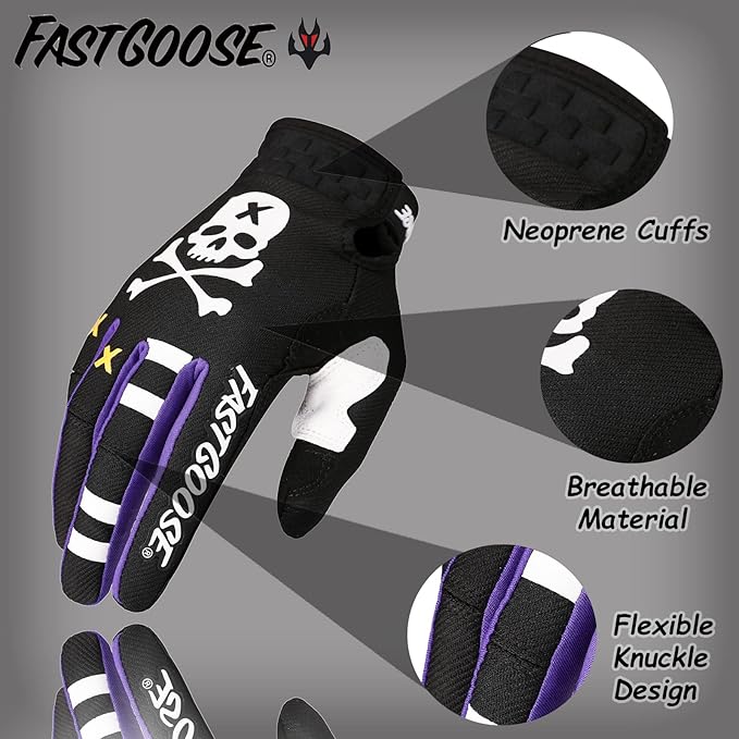 Dirt Bike Motorcycle Gloves - Image 2