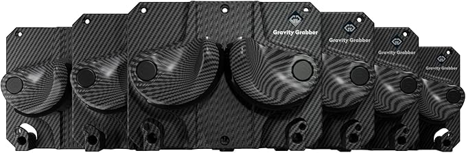Ultimate Ski & Snowboard Wall Rack | Secure, Non-Slip Storage | Fits Any by GravityGrabber