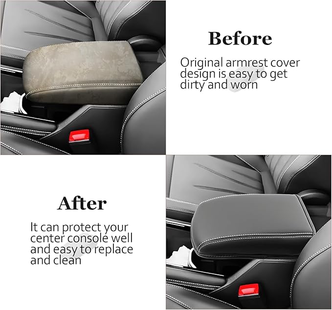 SKTU for 2025 VW Tiguan Accessories Center Console Cover for 2025+ Volkswagen - Image 6