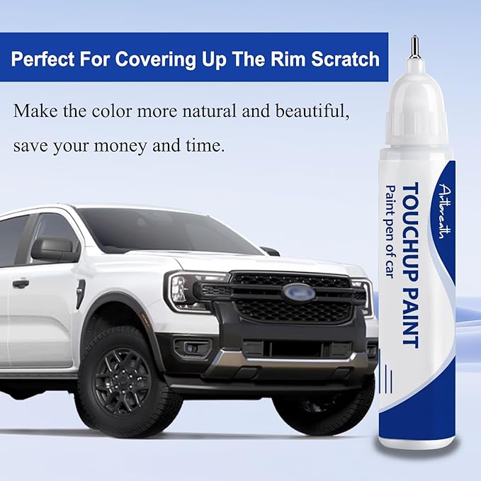 Oxford White Touch Up Paint for Ford -Exact Match–Chips and Nicks Car Paint - Image 6