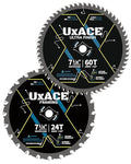7-1/4-Inch 24&60-Tooth Circular Saw Blade by UXACETOOLS
