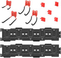 PR1ME 11 pcs Garage Storage Wall Mount Organizer Kit, Garage Storage Wall Rails by Prime1