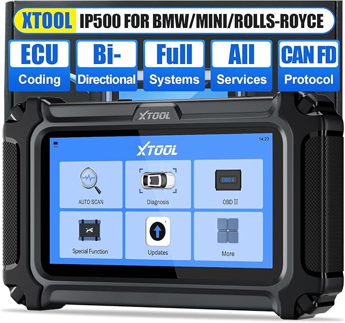 XTOOL IP500 for BMW OBD2 Scanner, Full Systems Bidirectional Scan Tool by XTOOL