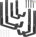 Heavy Duty Utility Hooks, Garage Storage Wall Mount Steel Hooks, Garden Tool by Heevir
