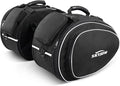 Motorcycle Saddlebags with Protective Cover, Large Capacity Extendable Saddle by SKYJDM