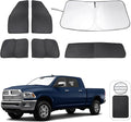 TINGLU Window Shades for Dodge RAM 2500 3500 2010-2025 Accessories Car Side by TINGLU