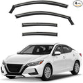 Window Deflectors Smoke Tinted in-Channel Side Window Vent Visor Deflectors by Unknown