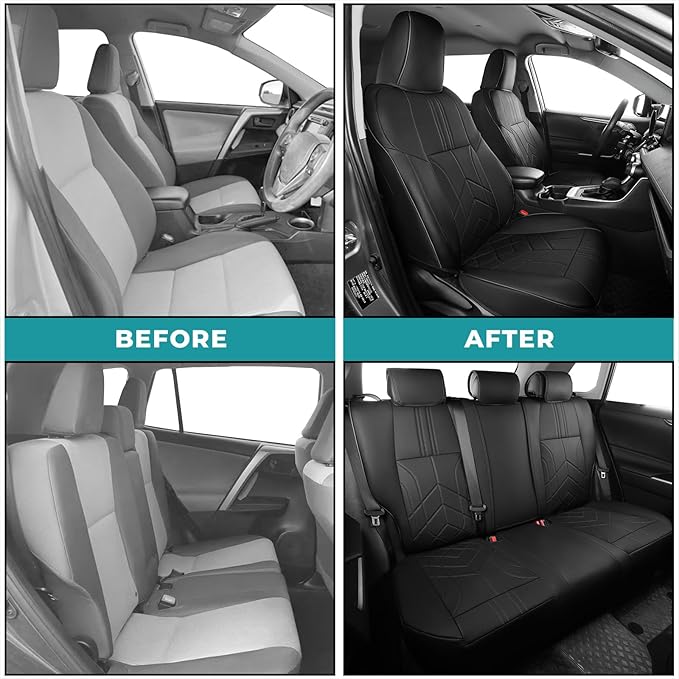 for Toyota RAV4 Seat Covers 2013 2014 2015 2016 2017 2018 RAV 4 XLE SE Limited - Image 5
