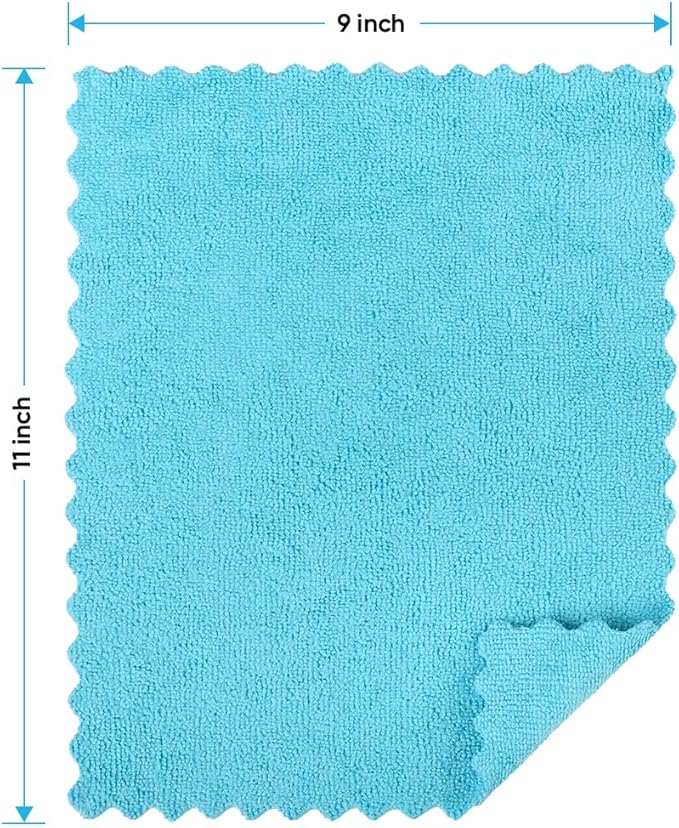 HOMEXCEL Microfiber Cleaning Cloths, 24 Pack Cleaning Rags - Image 7