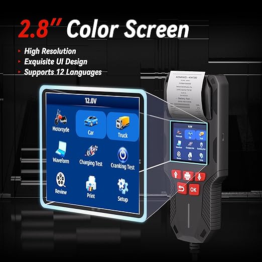 KONNWEI Car Battery Tester - Image 5
