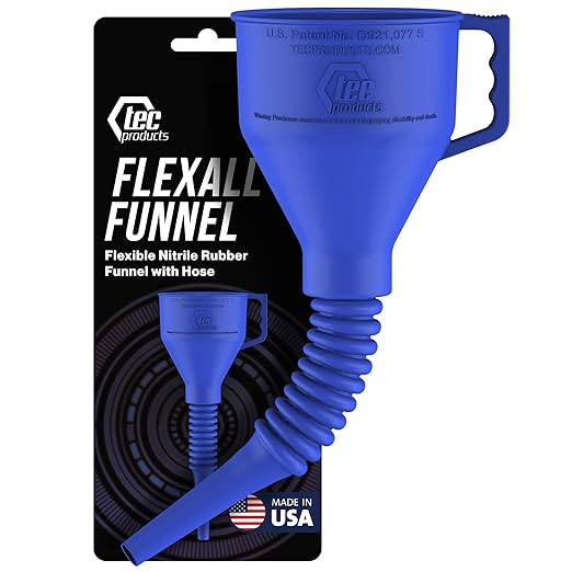 FlexAll Long Flexible Funnel for Automotive Use by TECProducts