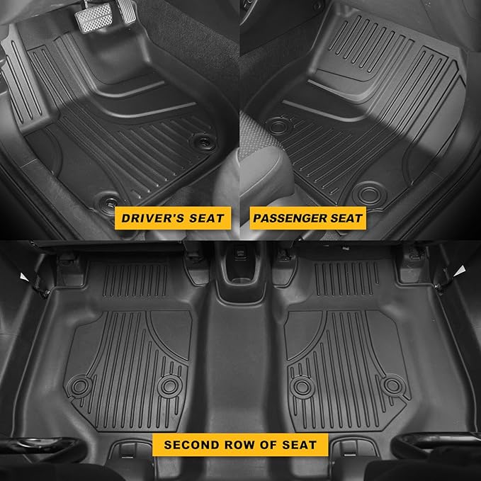 2016-2021 2022 HRV Floor Mats & Cargo Liner & Backrest Mat Fit - Image 2