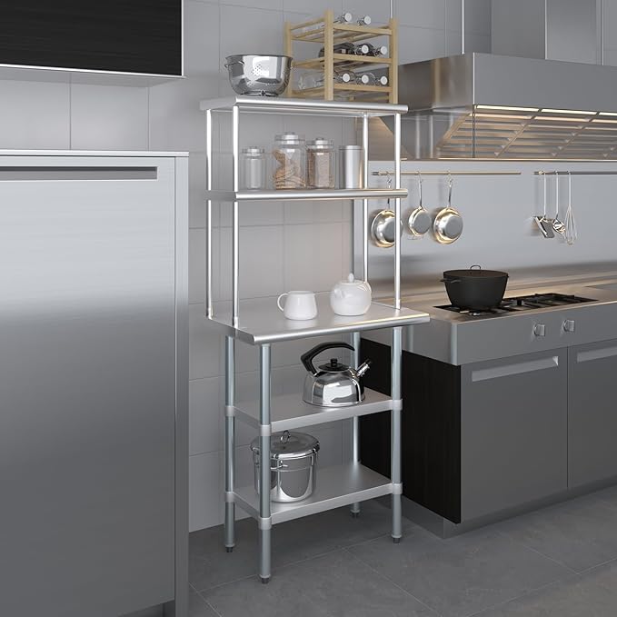 AmGood Stainless Steel Work Table - Image 8