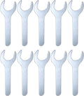 HARFINGTON 10pcs Small Open End Wrench 30x138x2.2mm Metric U-Shaped Single Open by HARFINGTON