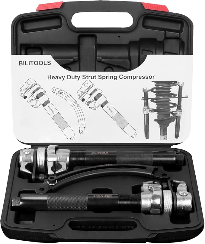 BILITOOLS 2-Piece Coil Spring Compressor Tool Heavy Duty Macpherson Strut by BILITOOLS