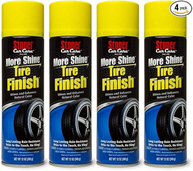 Stoner Car Care 91094-4PK More Shine Tire Finish by StonerCarCare