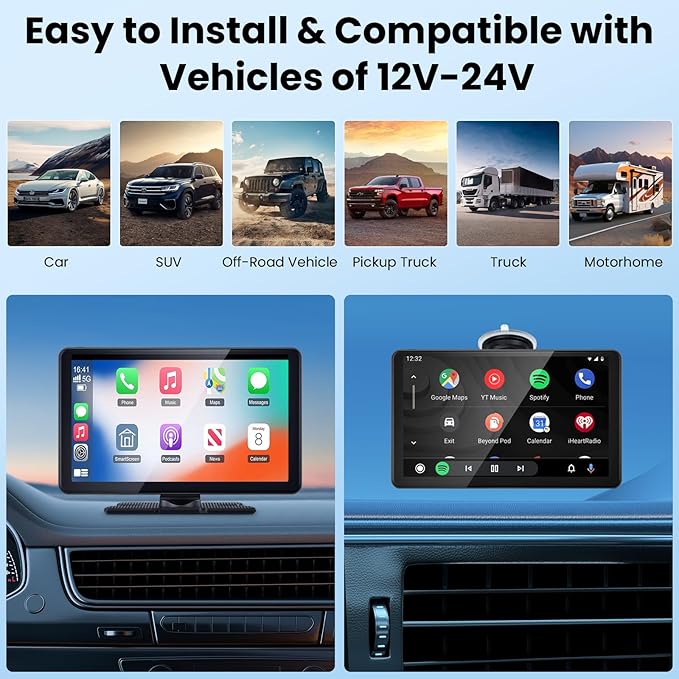 Wireless Portable Carplay Screen - Image 3