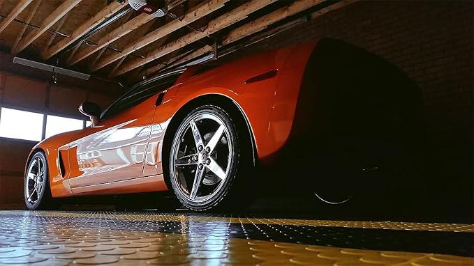 Big Floors RaceDeck CircleTrac, Interlocking Non-Slip Garage Flooring Tile - Image 7