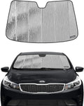 Windshield Sun Shade for Kia Forte Sedan 2014-2018, Front Window Sunshade Shield by Pigenius